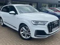 Begagnad Audi Q7 S-Line 340 HK (250 kW) 2022 Vit SUV
