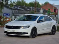 Used VW CC GT 2013 White Sedan