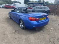 Used BMW 435 M Sport 308 HP (226 kW) 2016 Blue Cabriolet