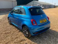 Used Fiat 500 S 69 HP (50 kW) 2016 Blue Hatchback
