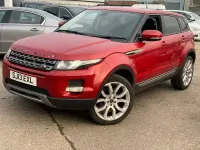 Used Land Rover Range Rover evoque Pure 2013 Red SUV