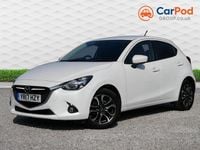 Begagnad Mazda 2 Inclusive 2017 Vit Halvkombi