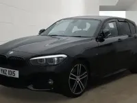 Begagnad BMW 118 M Sport 150 HK (110 kW) 2018 Svart Halvkombi