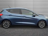 Used Ford Fiesta Titanium 125 HP (91 kW) 2023 Chrome blue Hatchback
