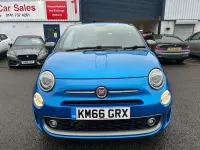 Used Fiat 500 S 85 HP (62 kW) 2016 Blue Hatchback