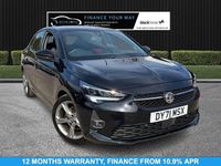 Used Vauxhall Corsa SRi 100 HP (73 kW) 2021 Black Hatchback