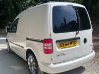 Used VW Caddy Highline 102 HP (75 kW) 2014 White MPV