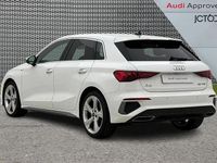 Used Audi A3 S-Line 147 HP (108 kW) 2023 White Sedan