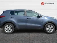 Used Kia Sportage 114 HP (83 kW) 2016 Blue SUV