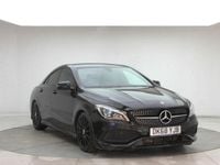 Used Mercedes CLA220 AMG line 2018 Black Sedan