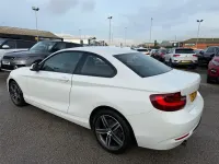 Usado BMW 218 Sport Line 150 HP (110 kW) 2017 Branco Coupé