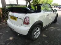 Used Mini Cooper D Cabriolet 2013 White Cabriolet