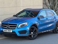 Used Mercedes GLA220 AMG line 177 HP (130 kW) 2015 Blue SUV