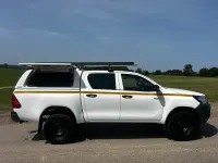 Używany Toyota HiLux Active 150 KM (110 kW) 2018 Biały Pickup