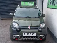 Used Fiat Panda Cross Cross 90 HP (66 kW) 2018 Green Hatchback