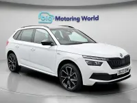 Used Skoda Kamiq Monte Carlo 150 HP (110 kW) 2023 White SUV