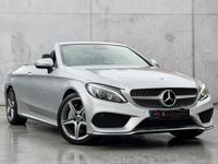 Used Mercedes C250 AMG Line Premium Plus 2018 Silver Cabriolet