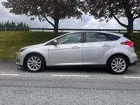 Used Ford Focus Titanium 125 HP (91 kW) 2015 Silver Hatchback