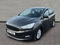 Used Ford Grand C-Max Zetec 125 HP (91 kW) 2017 Grey MPV