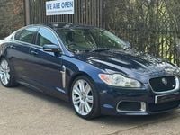 Used Jaguar XFR Supercharged 510 HP (375 kW) 2009 Blue Sedan