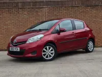 Used Toyota Yaris 2012 Red Hatchback