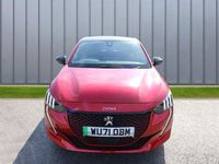 Used Peugeot e-208 Premium 98 kW (134 HP) 2021 Red Hatchback