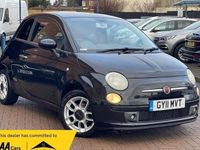 Usado Fiat 500 S 69 HP (50 kW) 2011 Preto Citadino