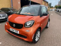 Used Smart ForTwo Coupé Passion 71 HP (52 kW) 2015 Orange Coupe