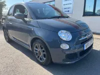 Usado Fiat 500S S 2015 Cinzento Citadino
