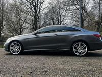 Used Mercedes E350 AMG line 258 HP (189 kW) 2016 Grey Coupe