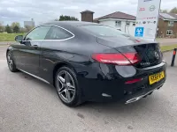 Used Mercedes C220 AMG line 2018 Black Coupe