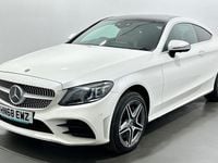 Used Mercedes C300 AMG Line Premium Plus 245 HP (180 kW) 2018 White Coupe