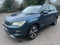 Used Seat Ateca SE Technology 115 HP (84 kW) 2019 Blue SUV