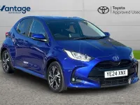 Used Toyota Yaris Design 113 HP (83 kW) 2024 Blue Hatchback