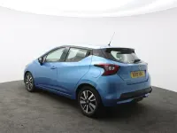 Used Nissan Micra Acenta 90 HP (66 kW) 2019 Blue Hatchback