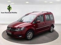 Used VW Caddy Life 125 HP (91 kW) 2018 Red MPV