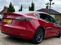 Used Tesla Model 3 Standard Range 366 kW (498 HP) 2020 Red Sedan