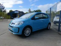 Used VW up! move up! 60 HP (44 kW) 2016 Blue Hatchback