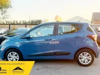Used Hyundai i10 SE 67 HP (49 kW) 2017 Blue Hatchback