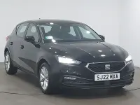 Käytetty Seat Leon SE 115 HP (84 kW) 2022 Musta Viistoperä
