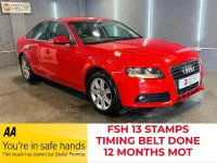 Used Audi A4 143 HP (105 kW) 2010 Red Sedan