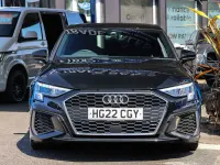 Used Audi A3 Sportback S-Line 110 HP (80 kW) 2022 Black Hatchback