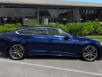 Used Audi A5 S-Line 150 HP (110 kW) 2024 Blue Hatchback