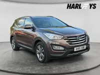 Used Hyundai Santa Fe Premium 2015 Brown SUV