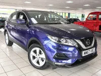 Used Nissan Qashqai Acenta 115 HP (84 kW) 2018 Blue SUV