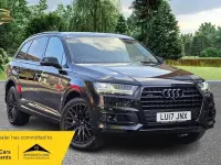 Used Audi Q7 S-Line 252 HP (185 kW) 2017 Black SUV