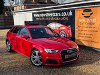 Used Audi A3 Sportback S-Line 2017 Red Hatchback