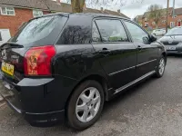 Used Toyota Corolla 110 HP (80 kW) 2006 Black Hatchback