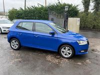 Used Skoda Fabia SE 60 HP (44 kW) 2021 Blue Hatchback
