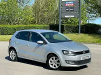 Used VW Polo Match 75 HP (55 kW) 2012 Silver Hatchback